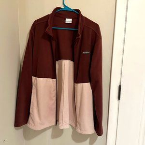 Columbia full zip fleece jacket